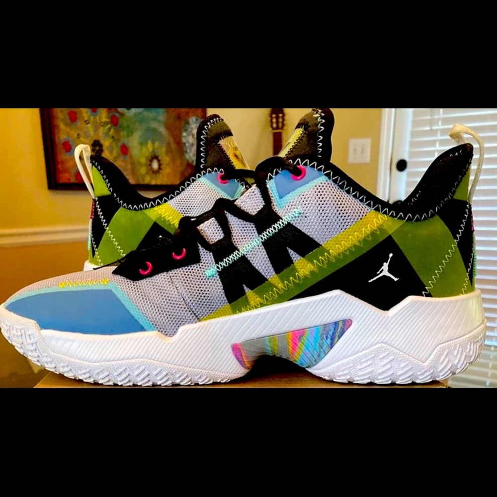 Jordan One Take II PF 2 Westbrook Grey Multi Men Nike Basketball
